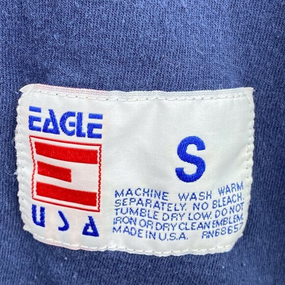 Vintage Eagle USA Key Club Single Stitch T-Shirt Small (S) Made in USA ✨ - Picture 4 of 7